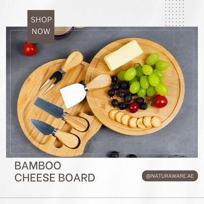 Bamboo Cheese Board-Round