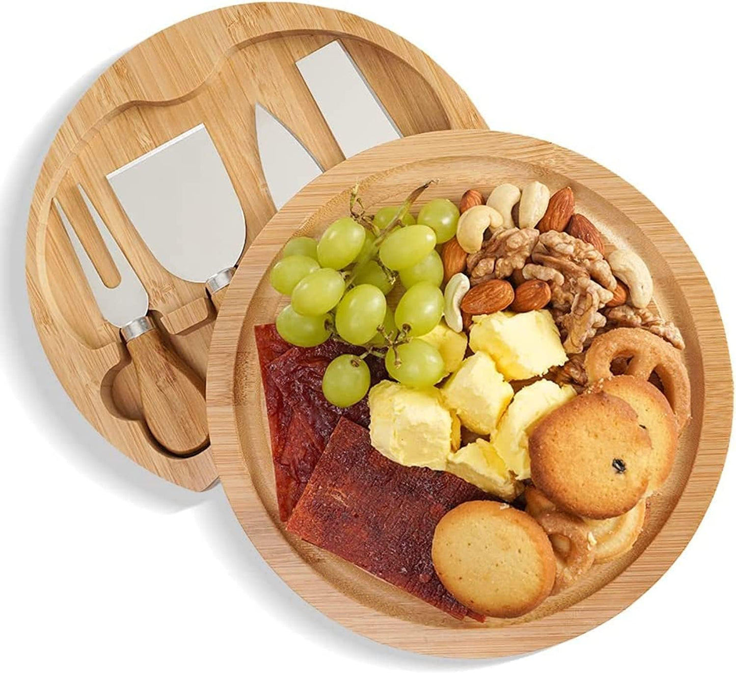 Bamboo Cheese Board-Round