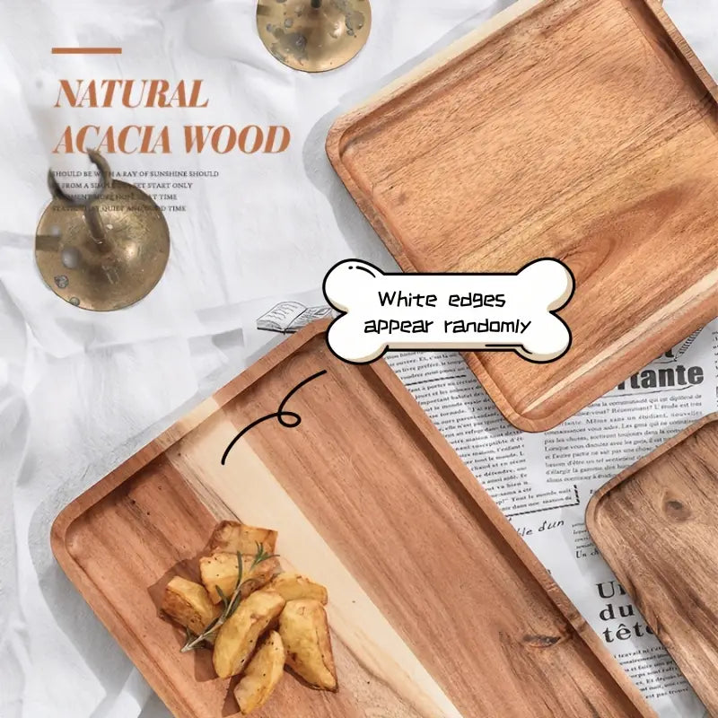 Custom Made Eco-Friendly Wooden Tray | For Breakfast, Hotel, Home, or Personal Use | Naturaware UAE"