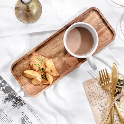 Custom Made Eco-Friendly Wooden Tray | For Breakfast, Hotel, Home, or Personal Use | Naturaware UAE"