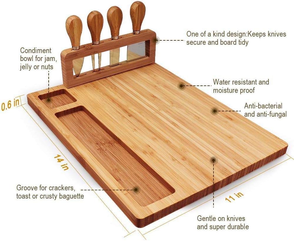 Bamboo Cheese Board-Rectangular