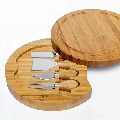 Bamboo Cheese Board-Round