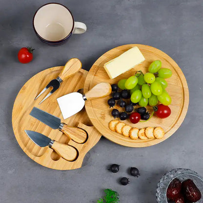 Bamboo Cheese Board-Round