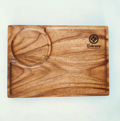 Coffee Serving Tray-Acacia Wood