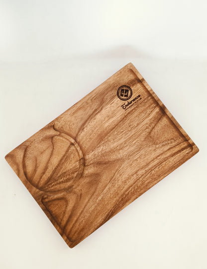 Coffee Serving Tray-Acacia Wood