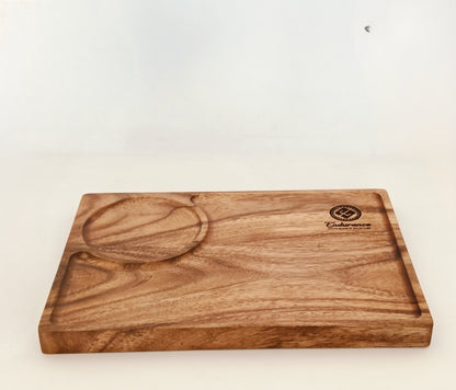 Coffee Serving Tray-Acacia Wood