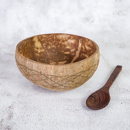 Rivera Rustic Coconut Bowl