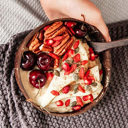 Ying Yang Coconut Bowl