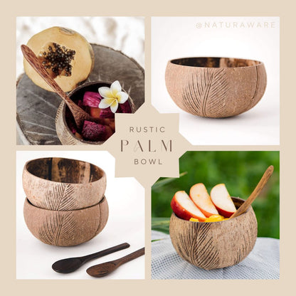 Star Rustic Coconut Bowl