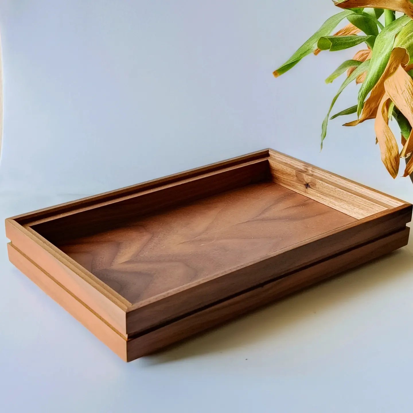 Wooden Trays for Restaurant-Made of Walnut wood