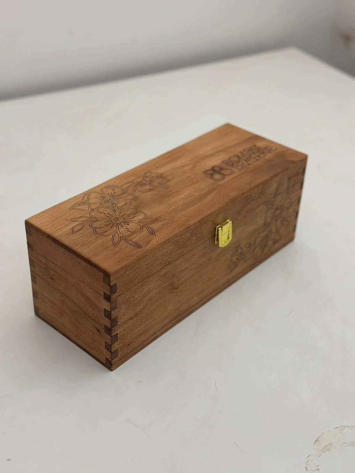 Wooden Gift Box with Logo Engraving