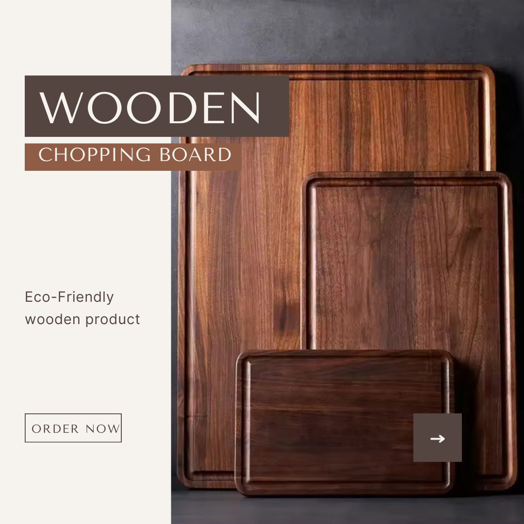 Wooden chopping board/Cutting Board-Rectangular size-Restaurant supplies