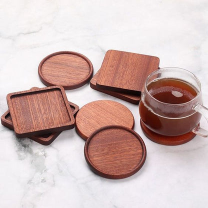 Custom made wooden coasters